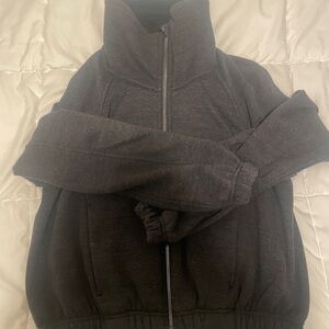 Women’s Lululemon Cozy Black Zip-Up Jacket